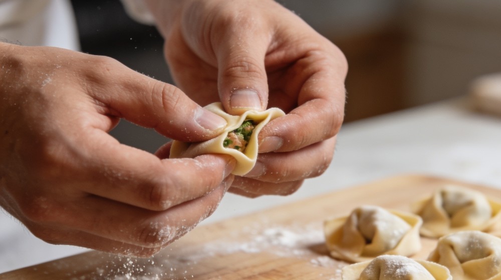 La chiusura dei fagottini